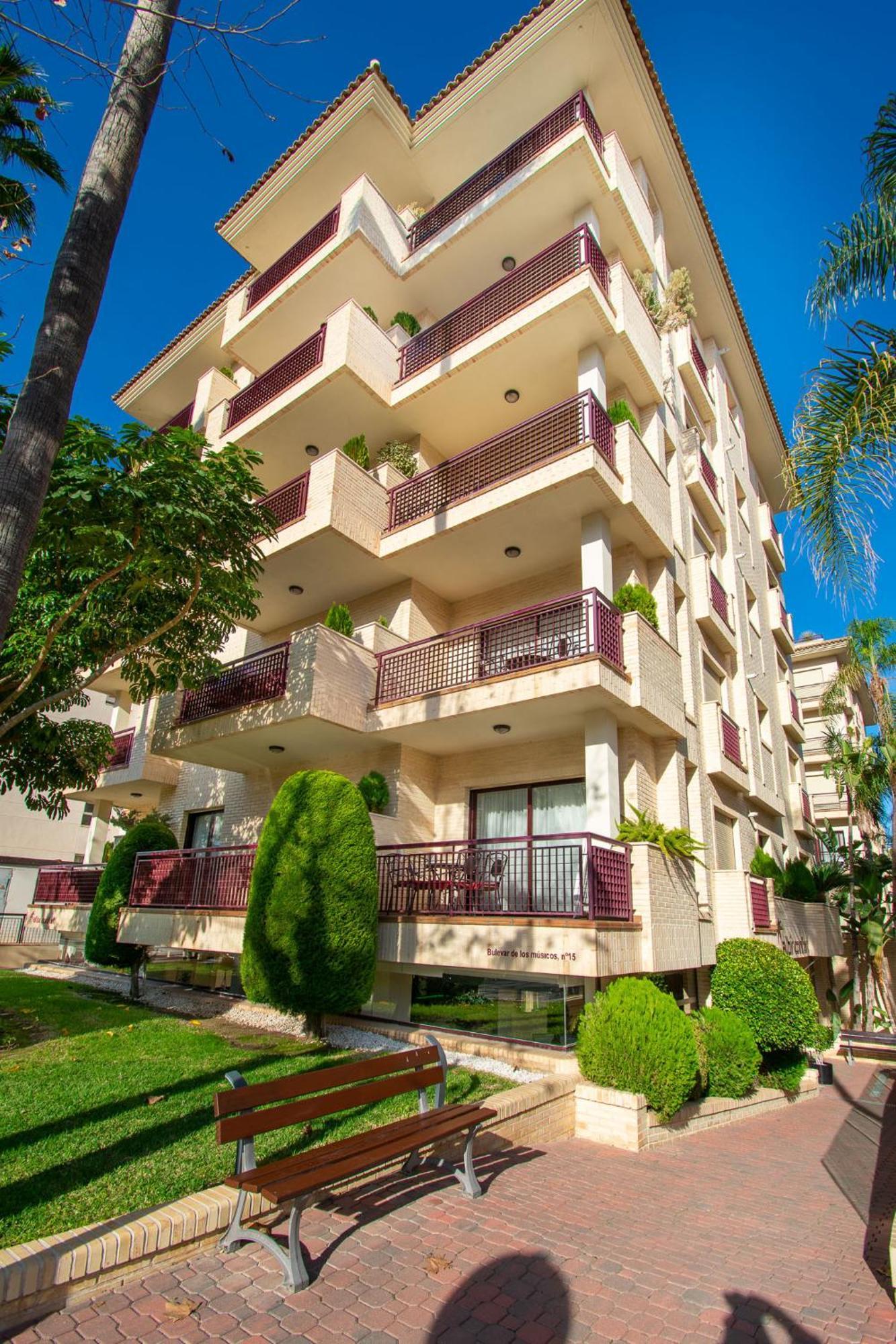 Apartamentos Albir Confort - Avenida 1 Dorm El Albir Bagian luar foto