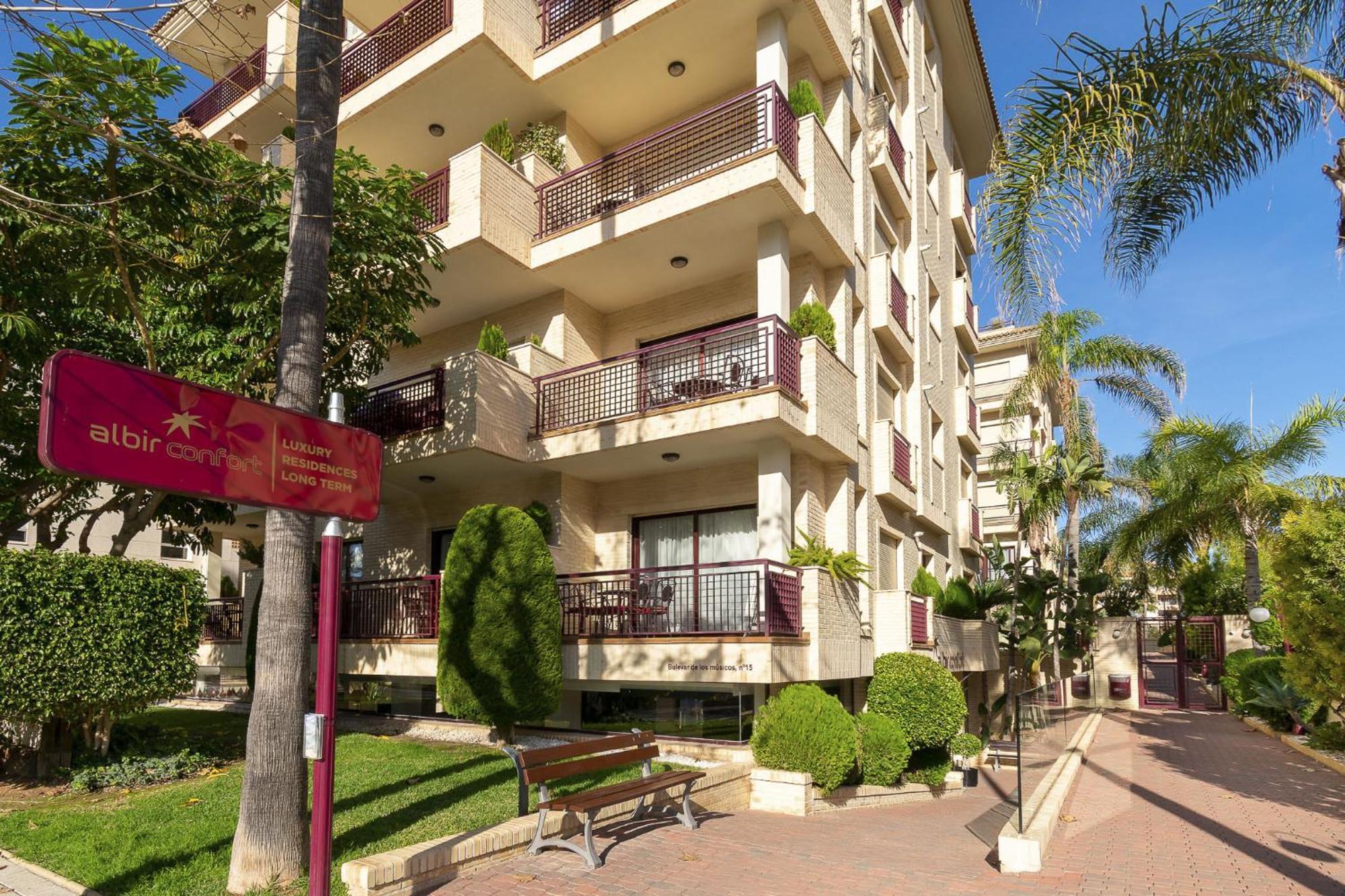 Apartamentos Albir Confort - Avenida 1 Dorm El Albir Bagian luar foto