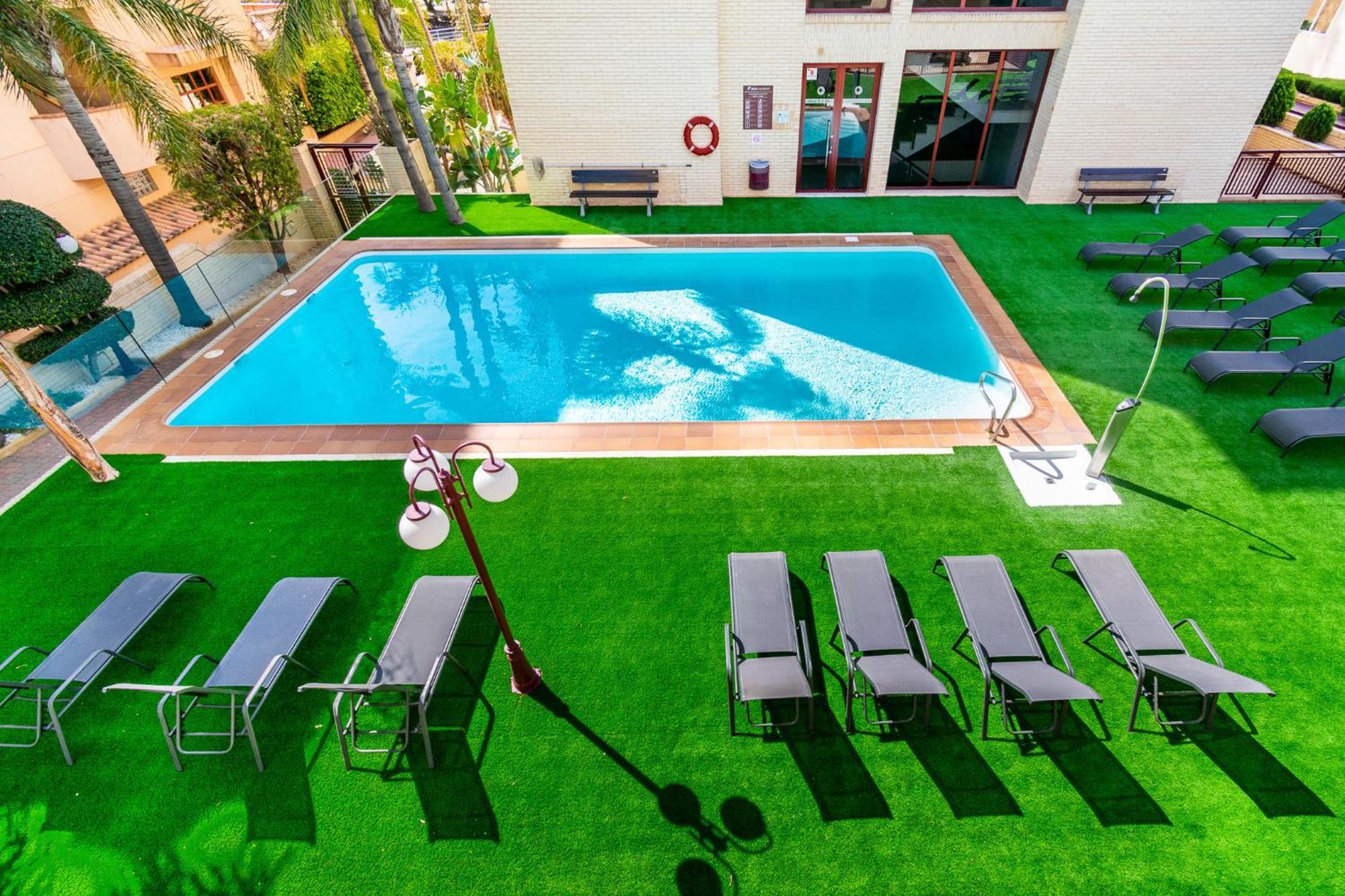 Apartamentos Albir Confort - Avenida 1 Dorm El Albir Bagian luar foto